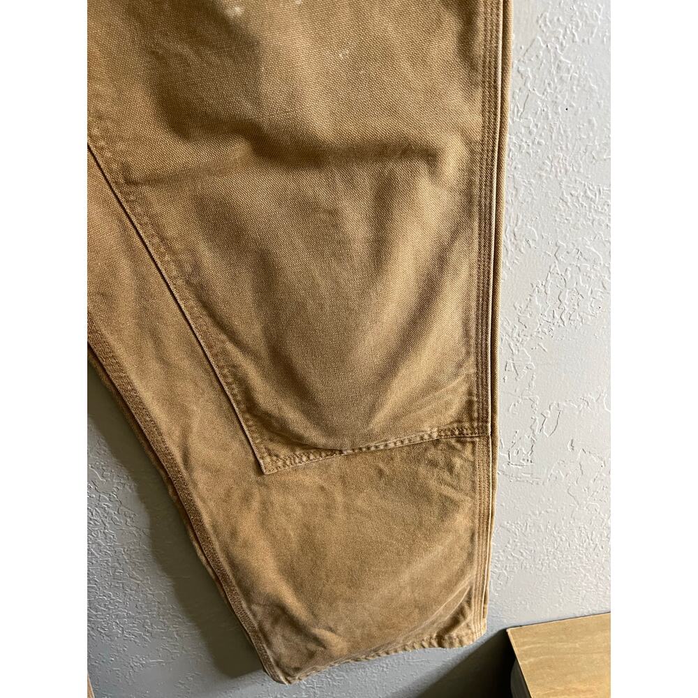 Vintage Carhartt Pants Mens 38x32 Brown B136 Workwear Double Knee Y2K - Picture 14 of 15